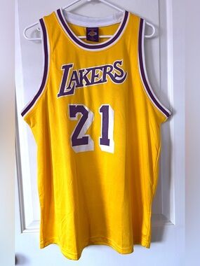 LA Lakers Legendary Coop #21 Basketball - Official Team Jersey